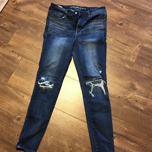 American Eagle Size 10 high rise  Jeggings
